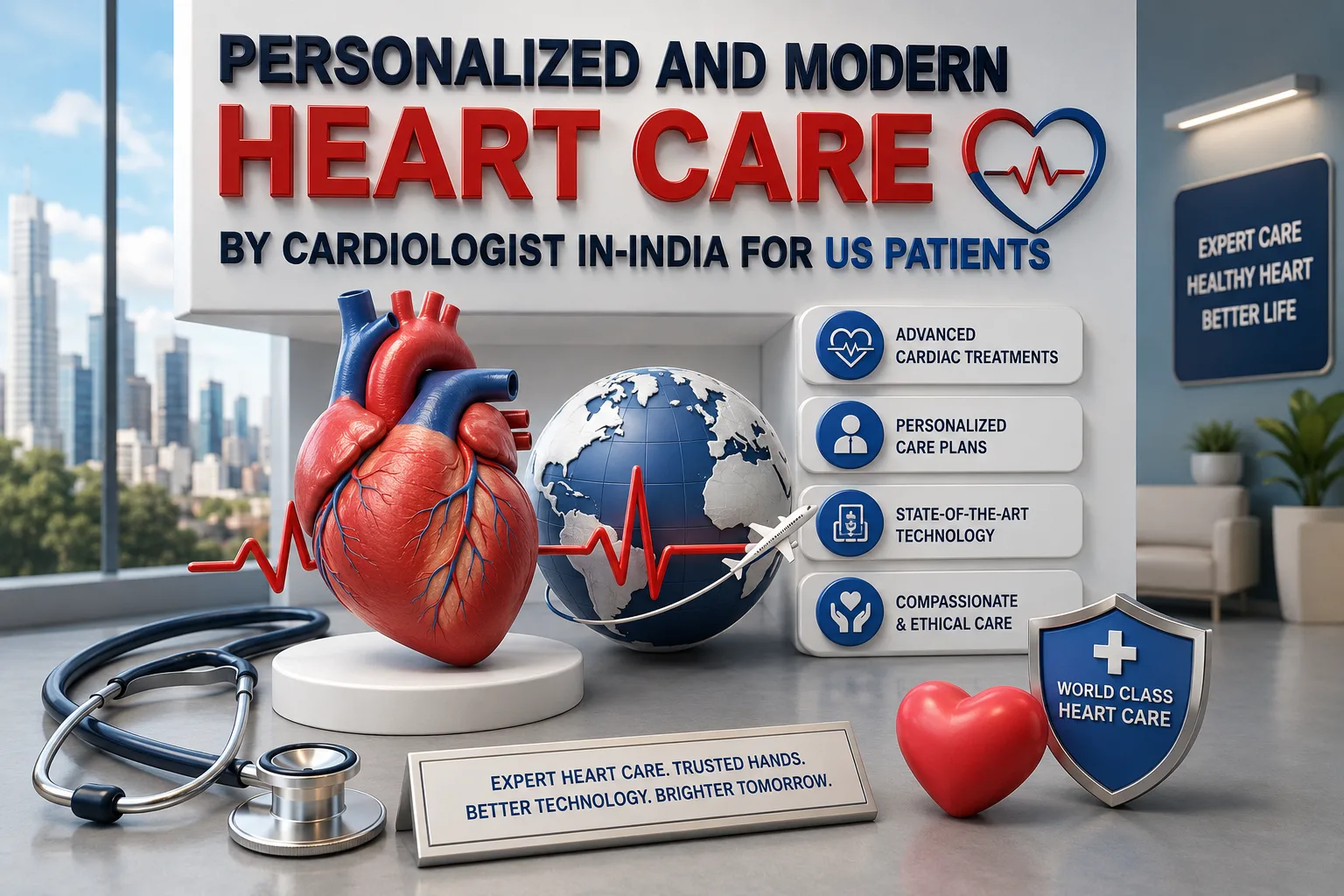 Personalized and Modern Heart Care by Cardiologist in-India for US Patients