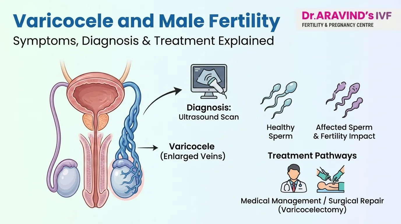 Varicocele and Male Fertility: Understanding Symptoms, Diagnosis, and Treatment Options