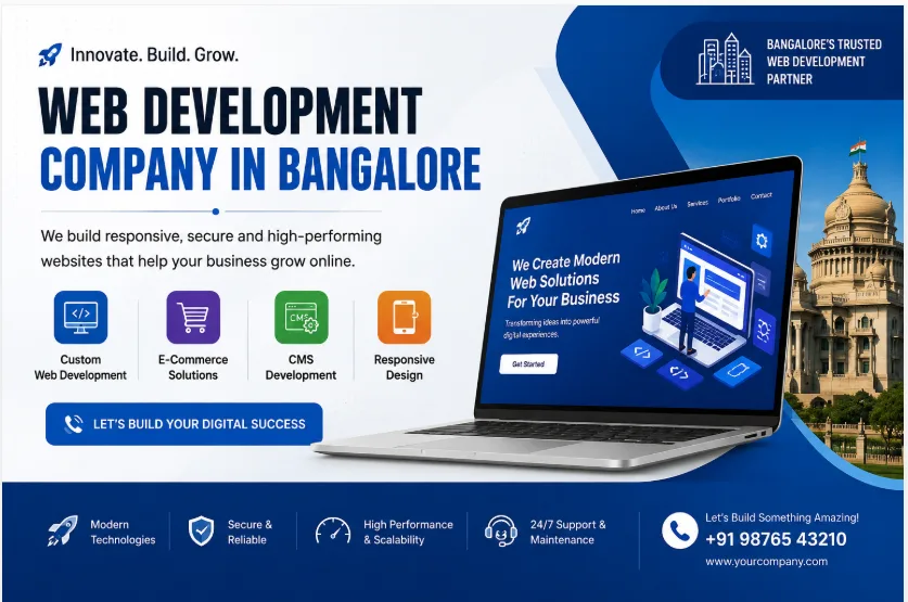 Web Development Company in Bangalore: Delivering Modern Digital Solutions for Businesses
