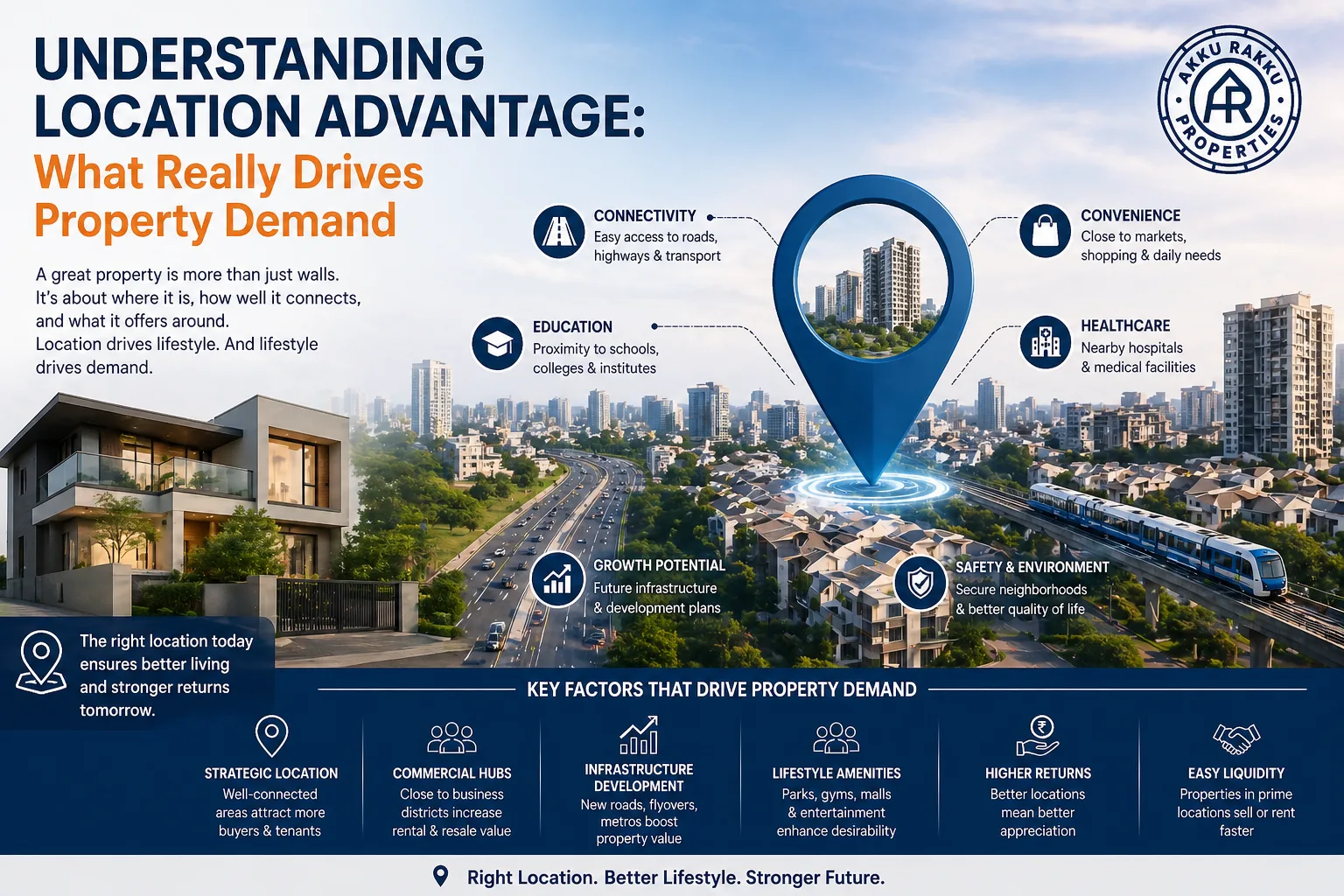 Understanding Location Advantage: What Really Drives Property Demand