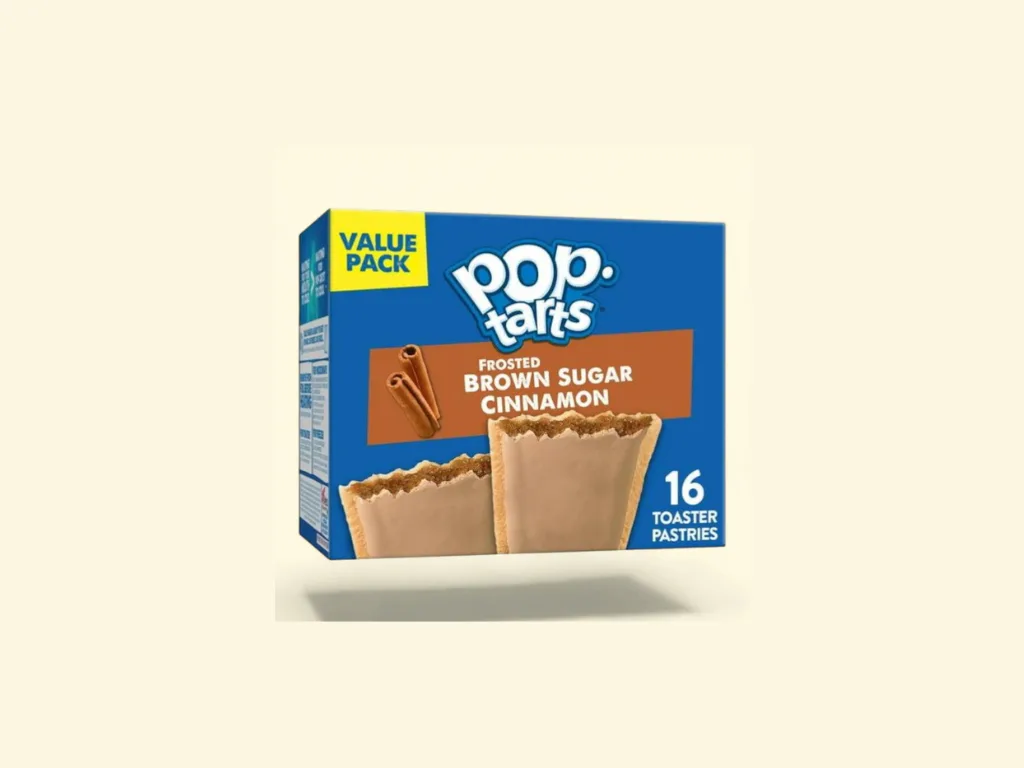 Pop-Tarts Frosted Brown Sugar Cinnamon Toaster Pastries 16 Count – A Sweet Classic You’ll Always Crave