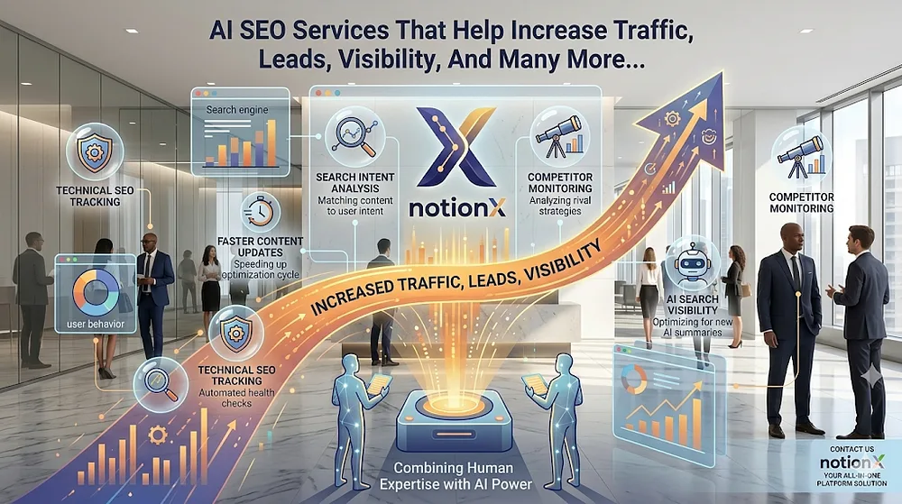 AI SEO Services That Help Increase Traffic, Leads, Visibility, And Many More…