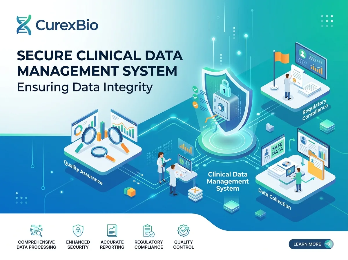 Secure Clinical Data Management System Ensuring Data Integrity