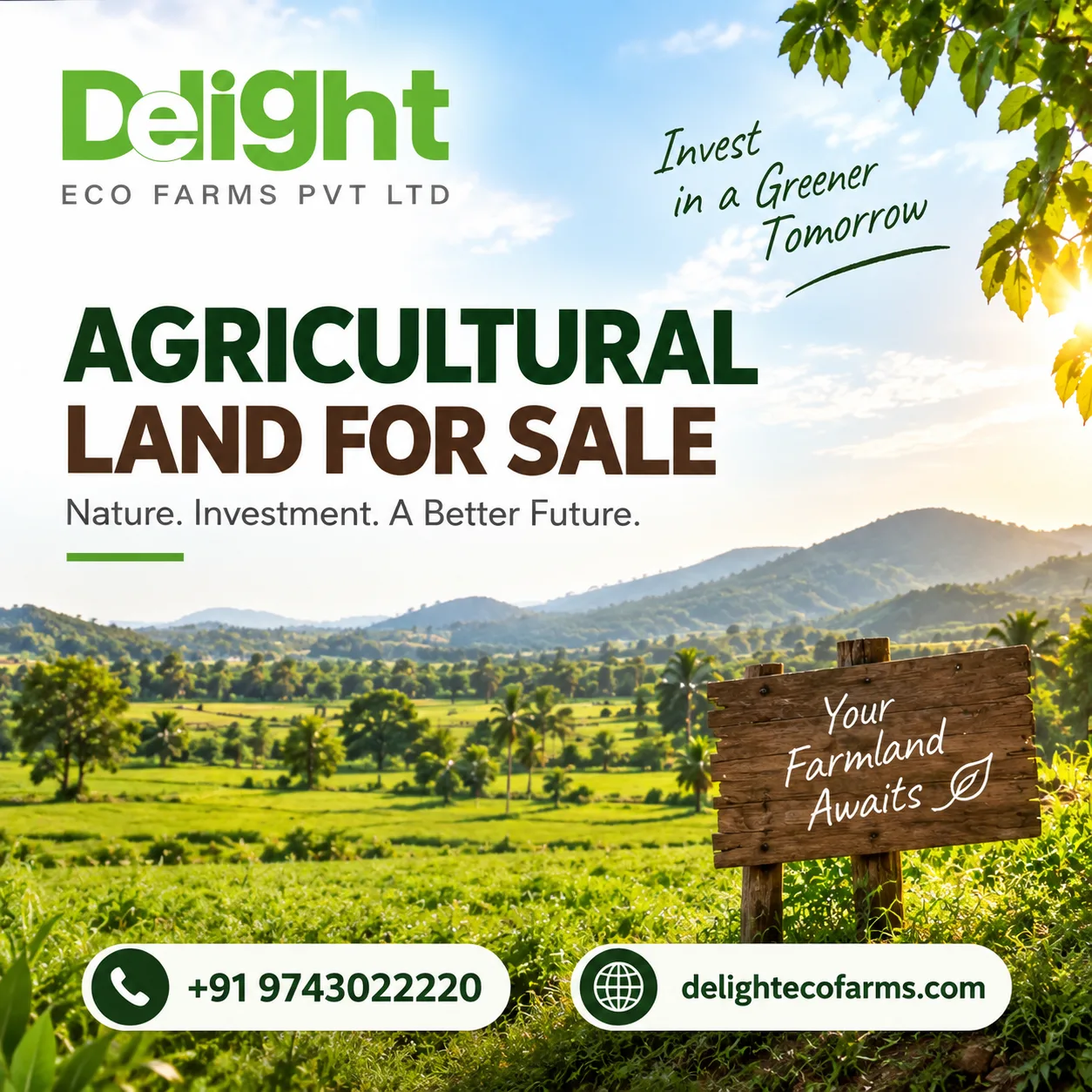 Agricultural Land for Sale in Anantapur: What Buyers Should Know Before Choosing Farmland Delightecofarms