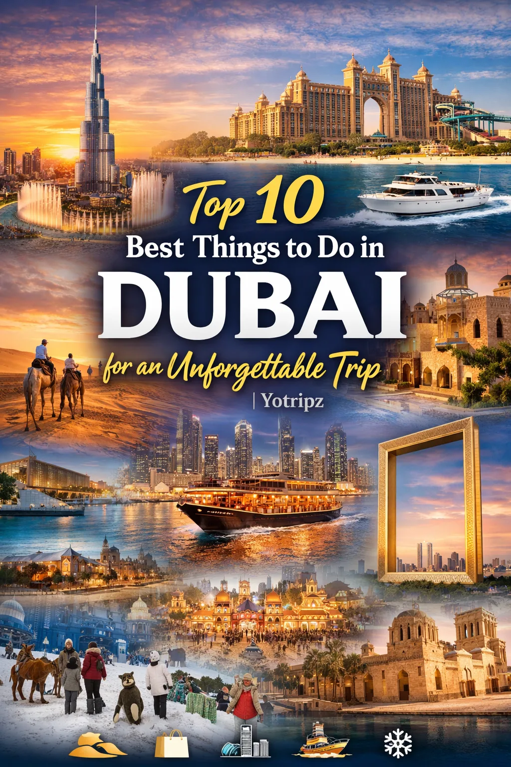 Top 10 Best Things to Do in Dubai for an Unforgettable Trip | Yotripz
