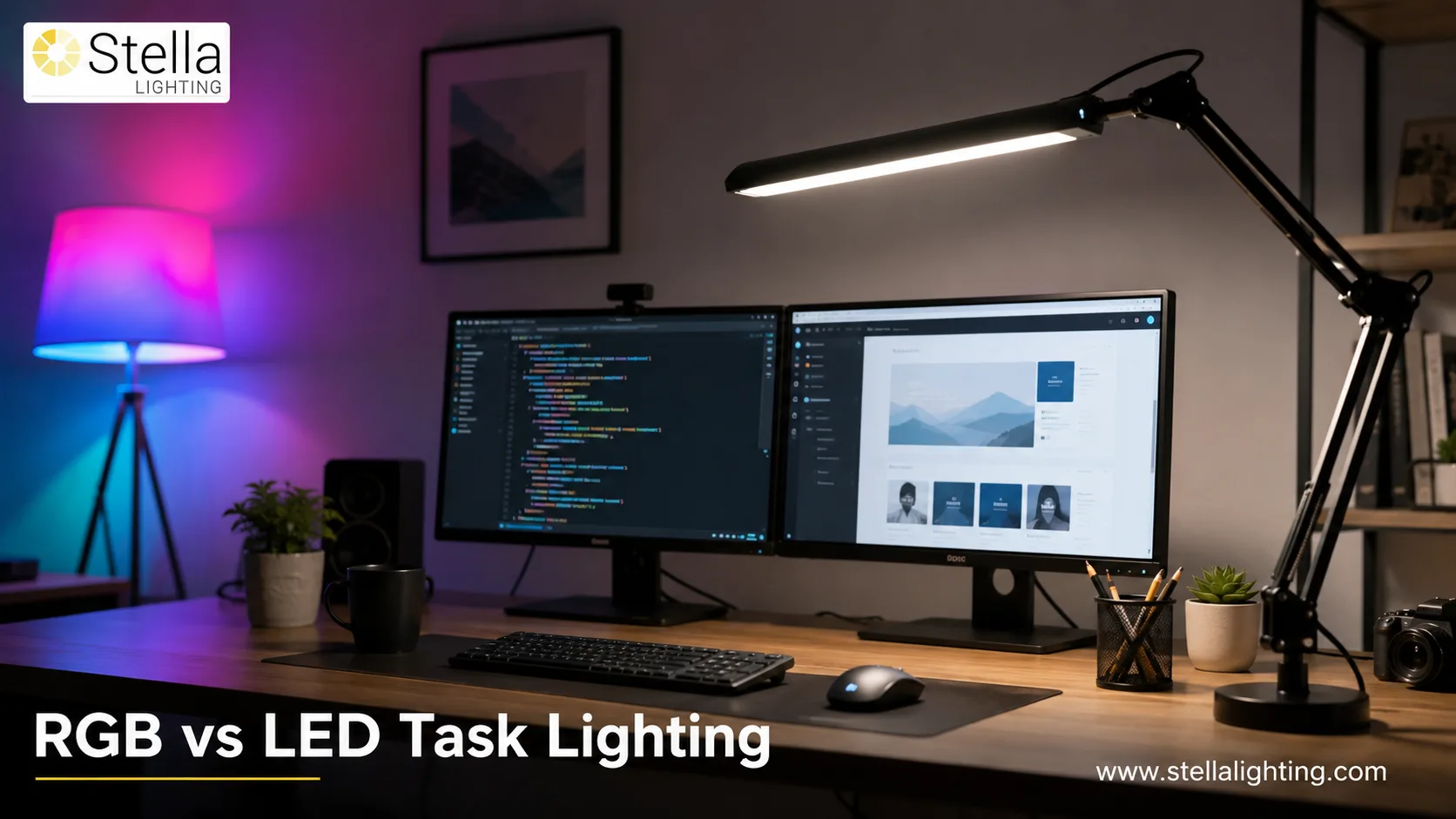 Clinical Ergonomics: Why an RGB Desk Lamp Cannot Replace a Medical-Grade LED Task Lamp