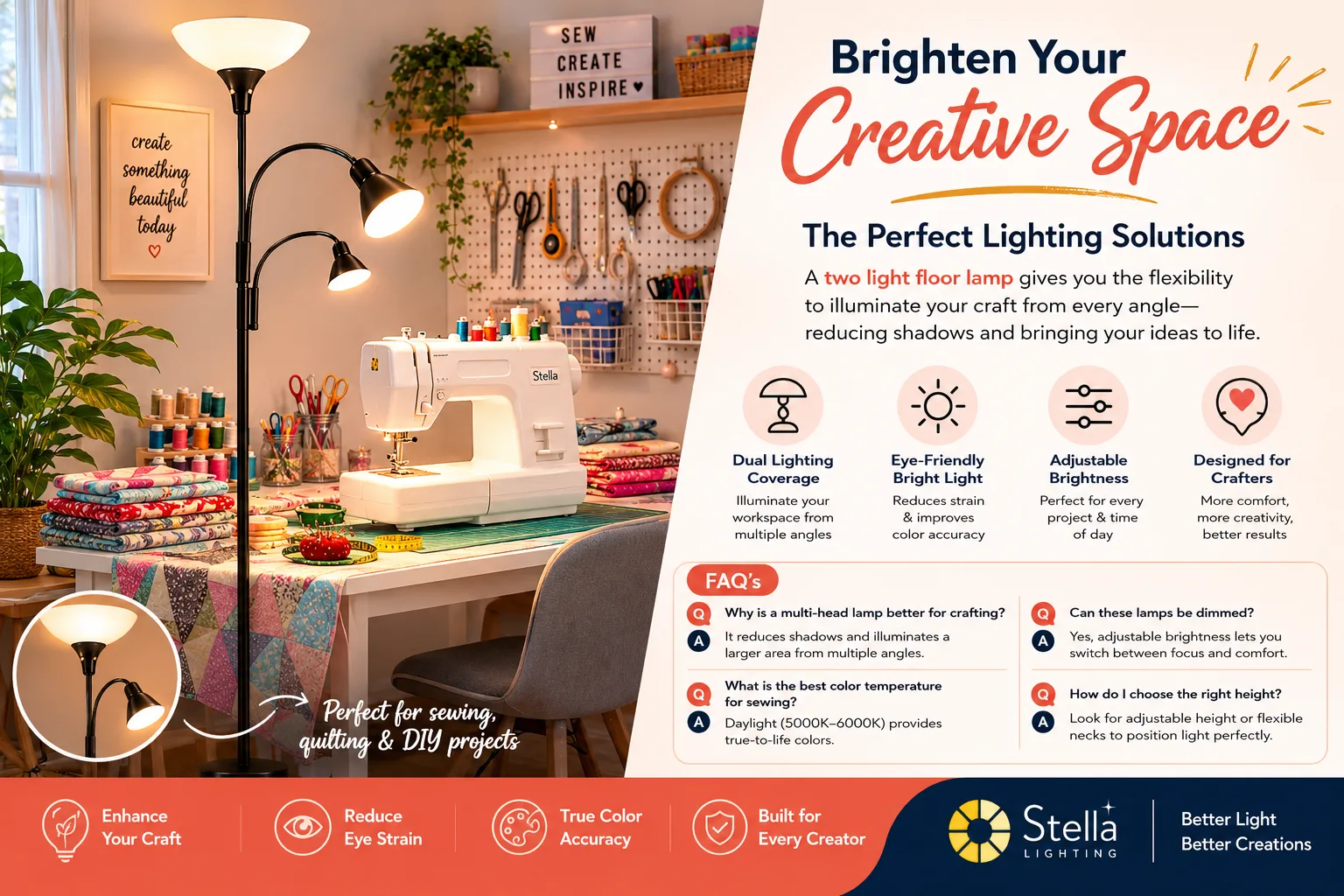 Brighten Your Creative Space: The Perfect Lighting Solutions