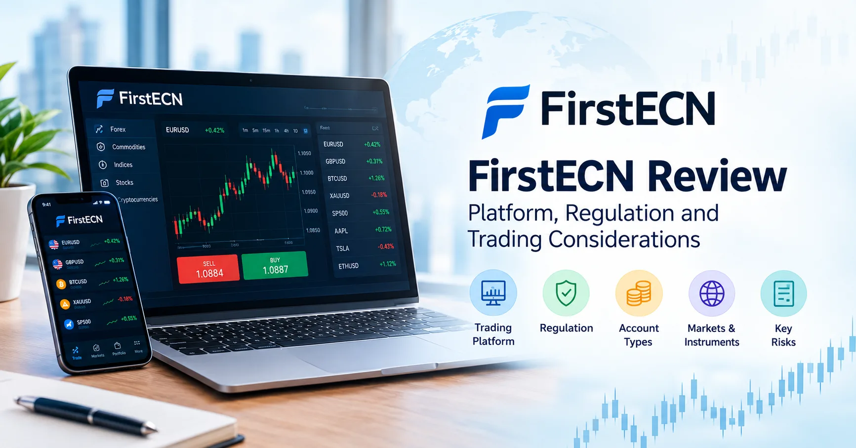 FirstECN Review for Traders Comparing Online Brokers