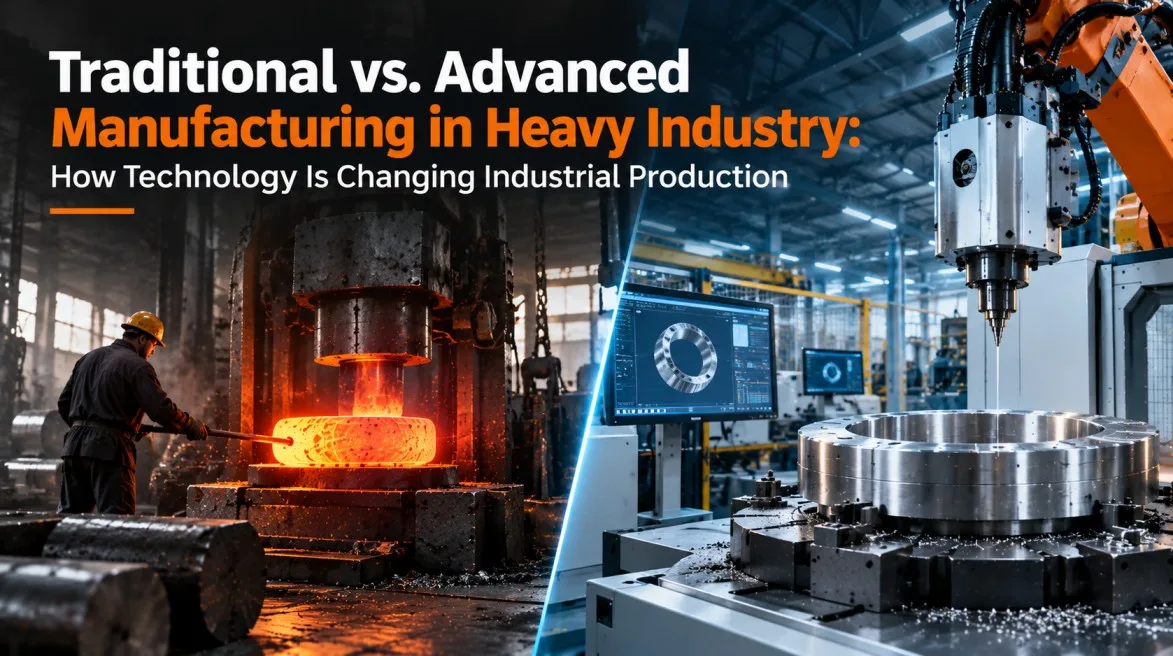 Traditional vs. Advanced Manufacturing in Heavy Industry: How Technology Is Changing Industrial Production