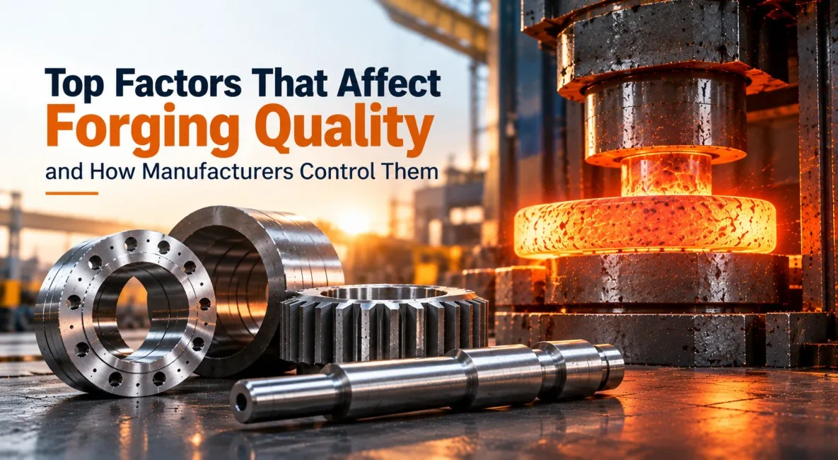 Top Factors That Affect Forging Quality and How Manufacturers Control Them