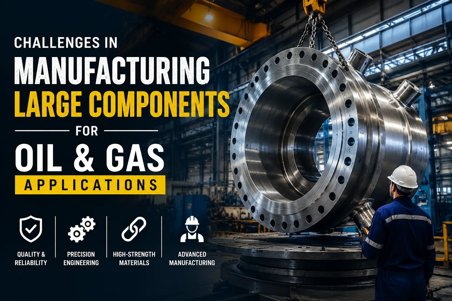 Challenges in Manufacturing Large Components for Oil & Gas Applications