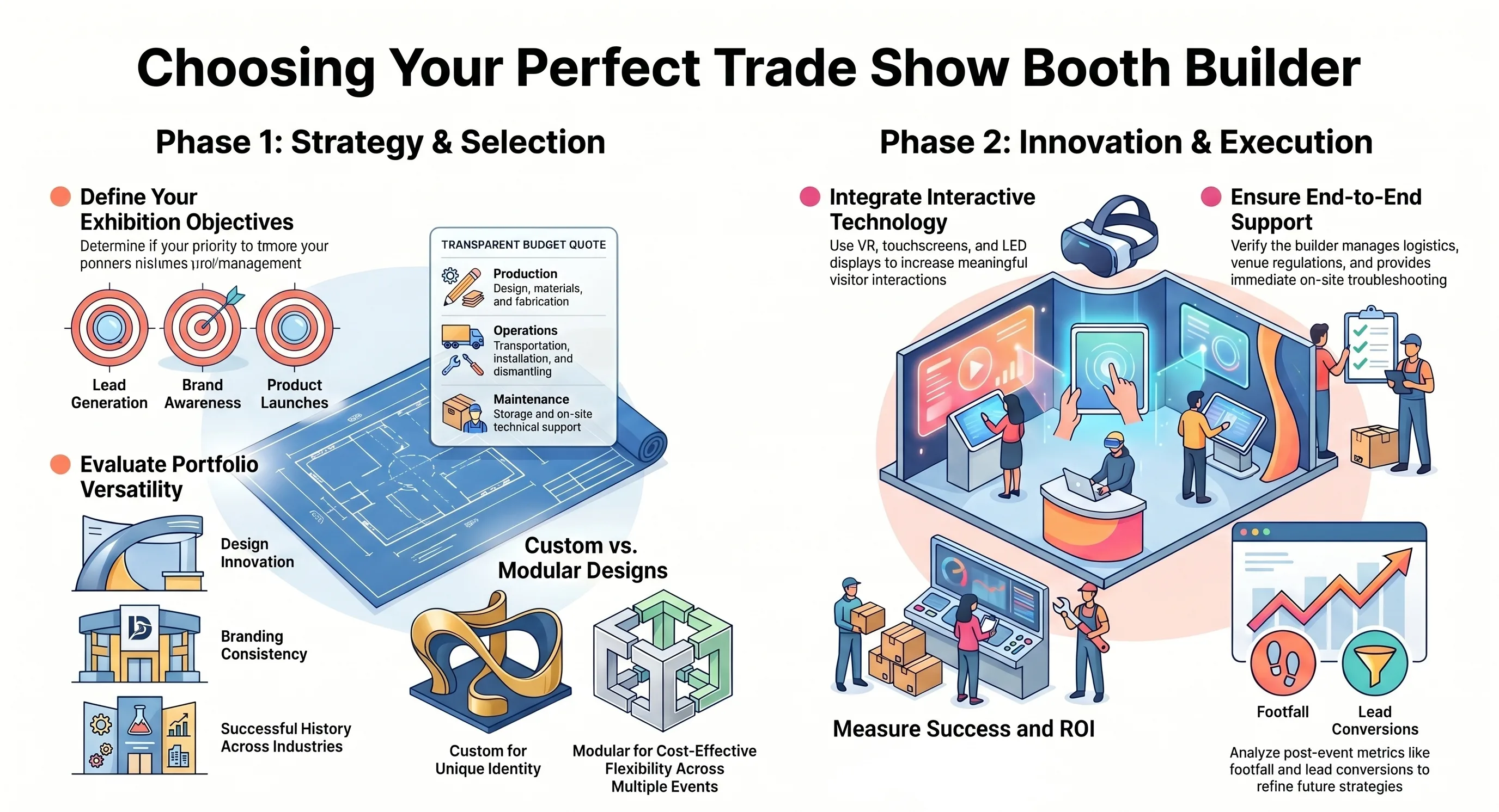 Common Mistakes to Avoid When Working with Trade Show Display Builders