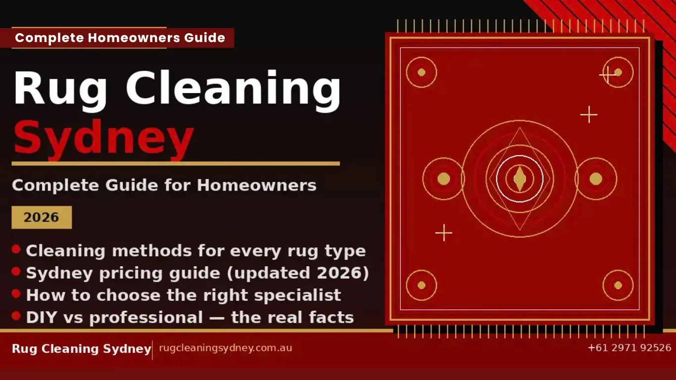 Rug Cleaning Sydney: Complete Guide for Homeowners (2026)