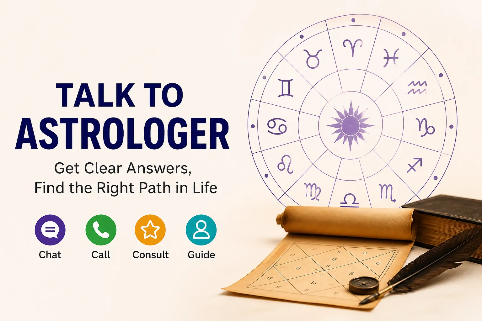 Talk to Astrologers Online for Career, Relationship, and Future Guidance