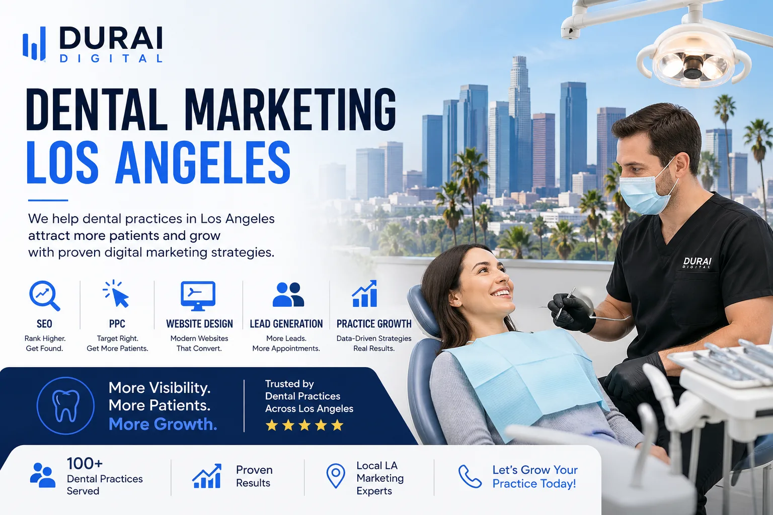 Top Dental Marketing Strategies in Los Angeles to Grow Your Practice