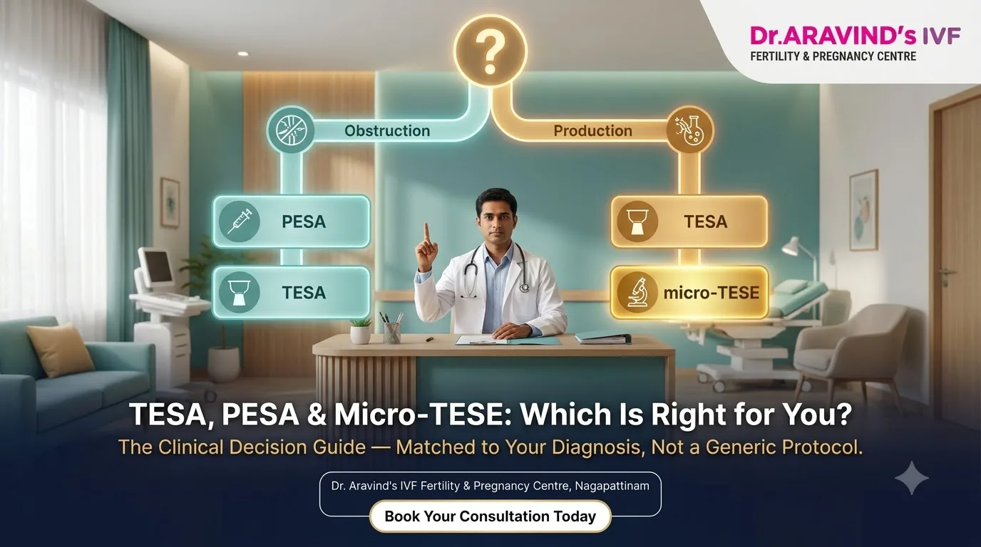 TESA, PESA and Micro-TESE: Which Is Right for You?