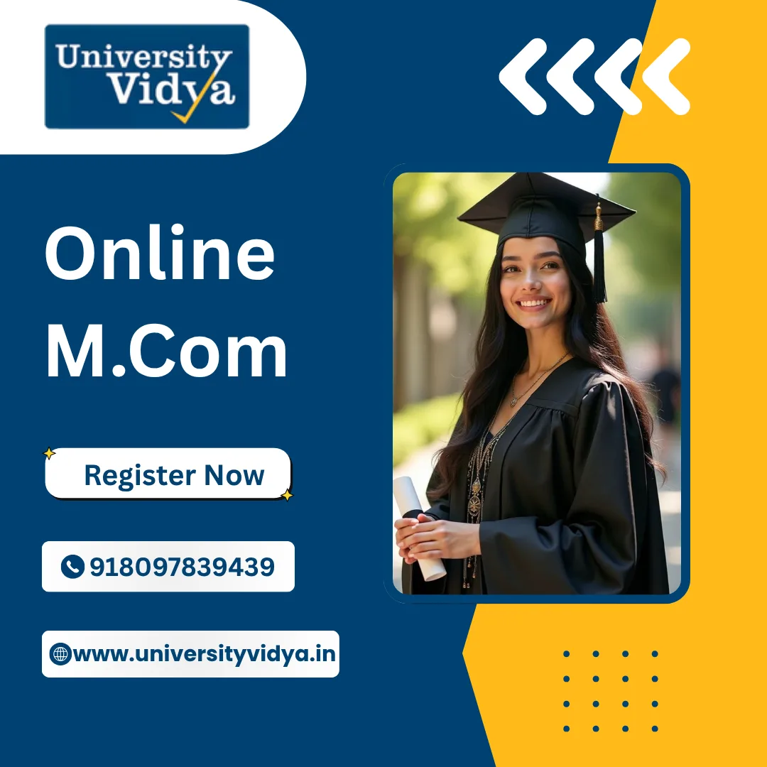 Online M.Com in 2026: Upgrade Your Commerce Career Without Pressing Pause