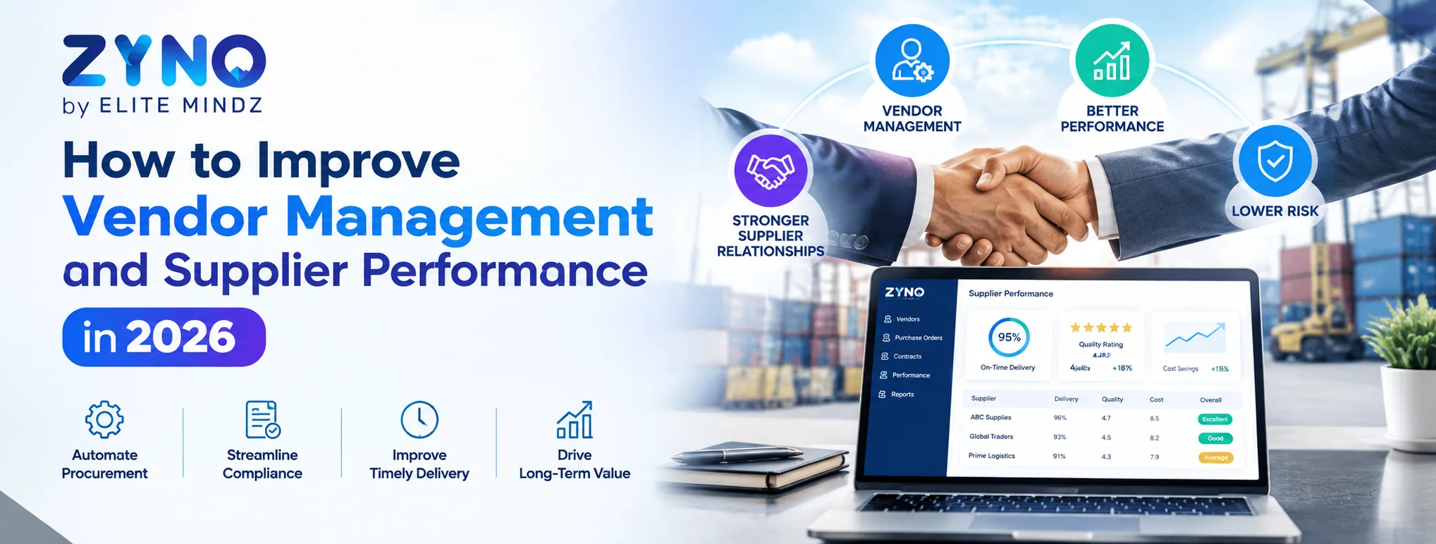 How to Improve Vendor Management and Supplier Performance in 2026
