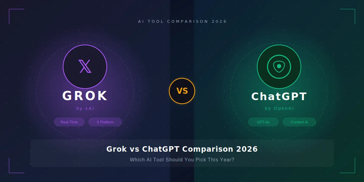 Grok vs ChatGPT Comparison 2026: Which One Should You Pick?