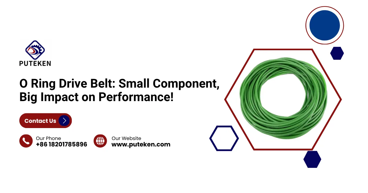 O Ring Drive Belt: Small Component, Big Impact on Performance!