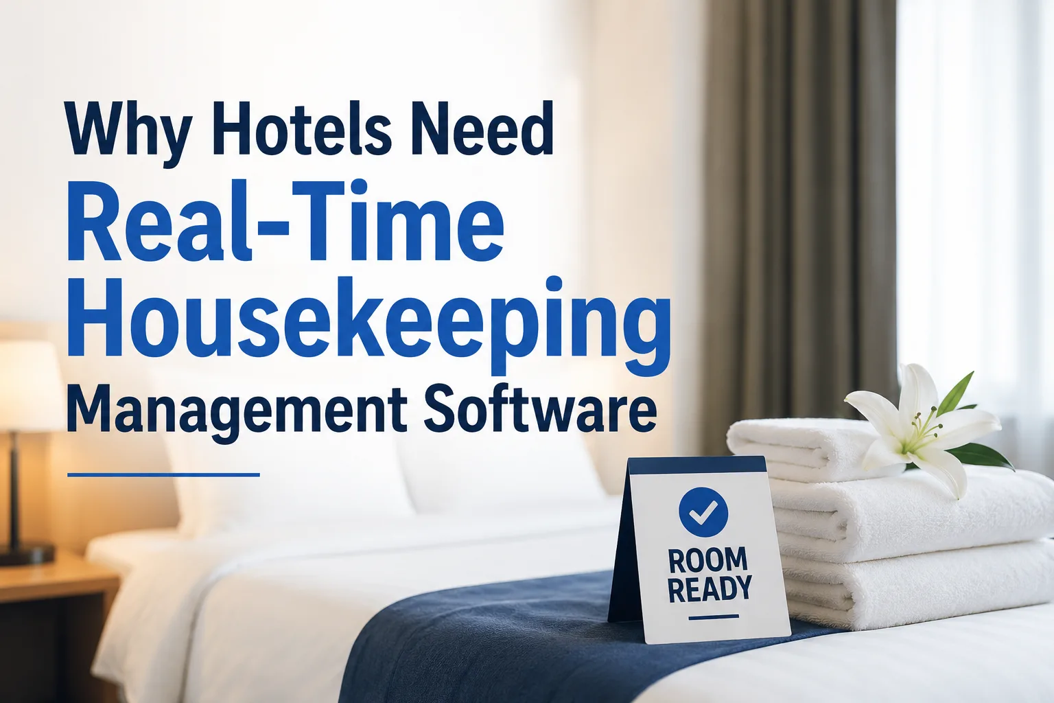 Why Hotels Need Real-Time Housekeeping Management Software