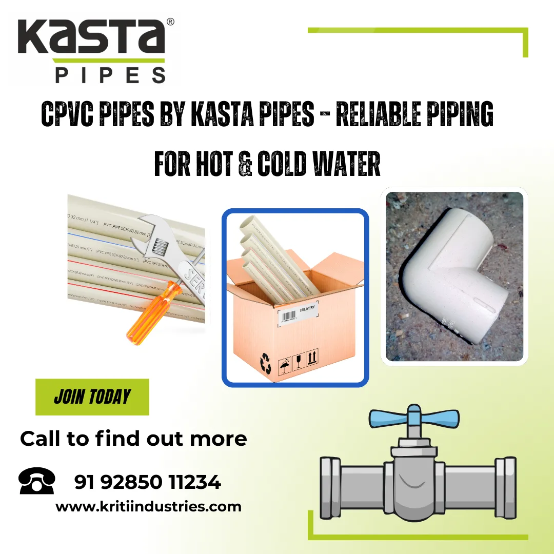 High-Quality Suction Pipes for Efficient Water Flow | Kasta Pipes