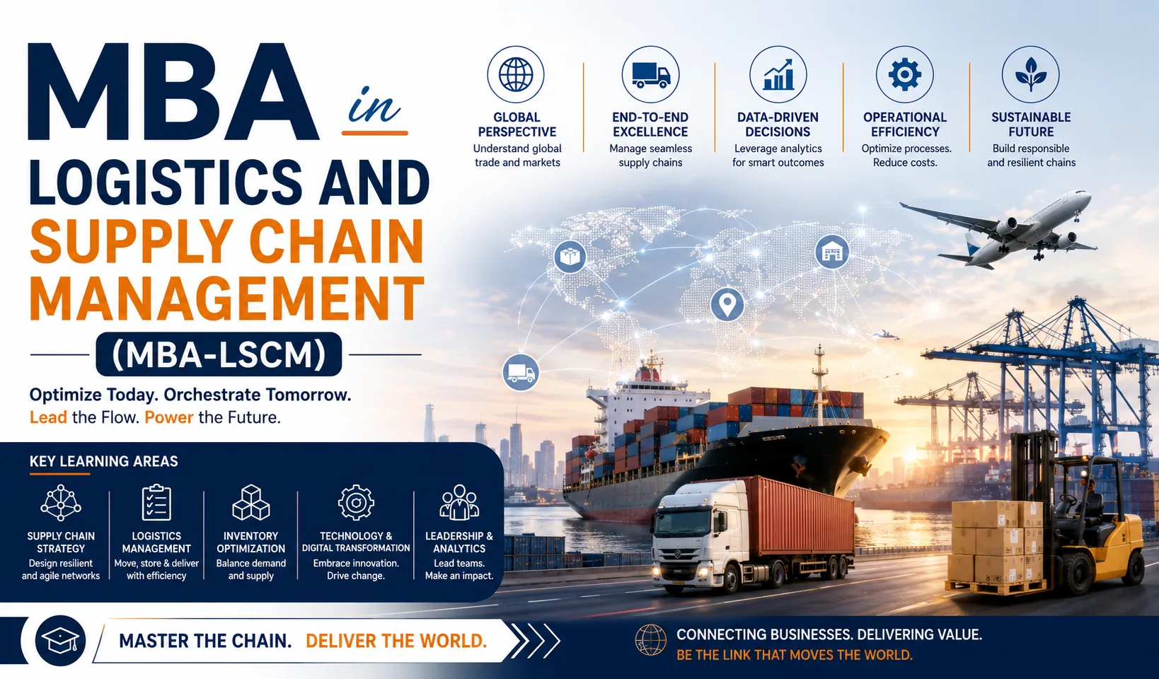 How MBA-LSCM Prepares Students for Careers in Global Logistics and Supply Chain Management