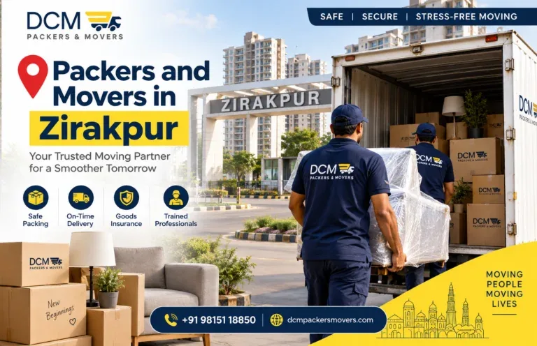 Moving to or From Zirakpur? Here’s How to Plan a Hassle-Free Relocation