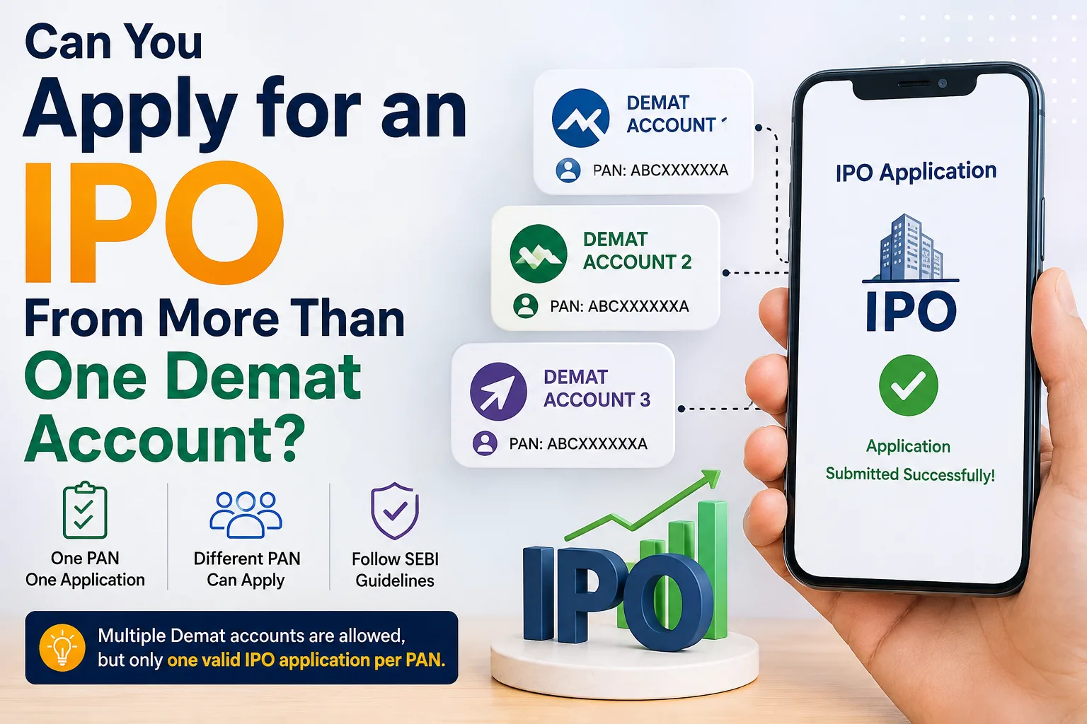 Can You Apply for an IPO From More Than One Demat Account?