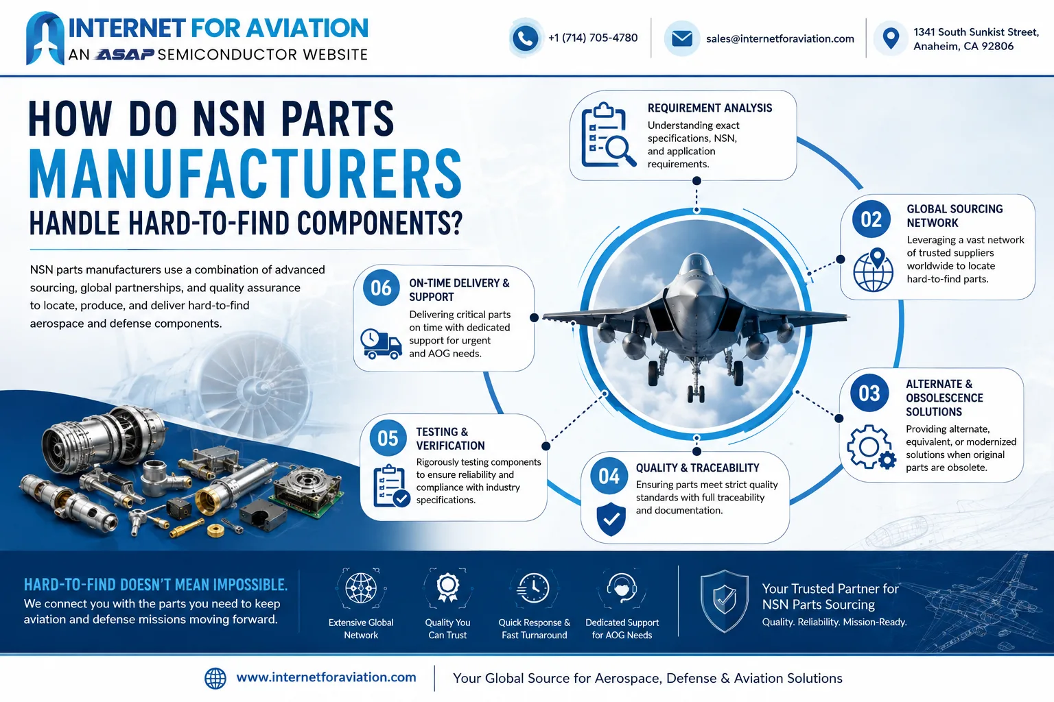 How Do NSN Parts Manufacturers Handle Hard-to-Find Components?