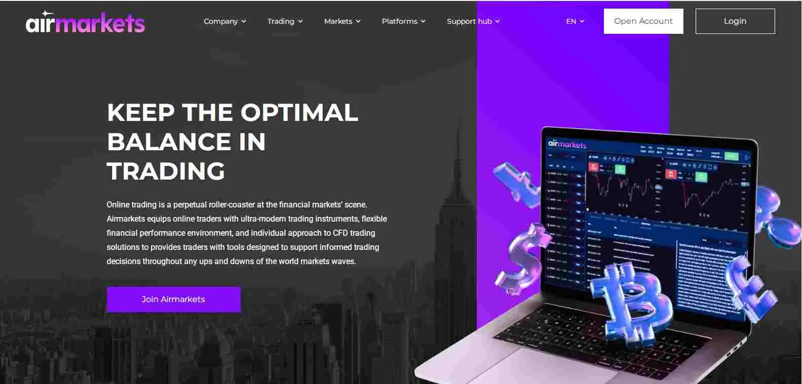 AirMarkets Review: Understanding Trading Features and Risk Management
