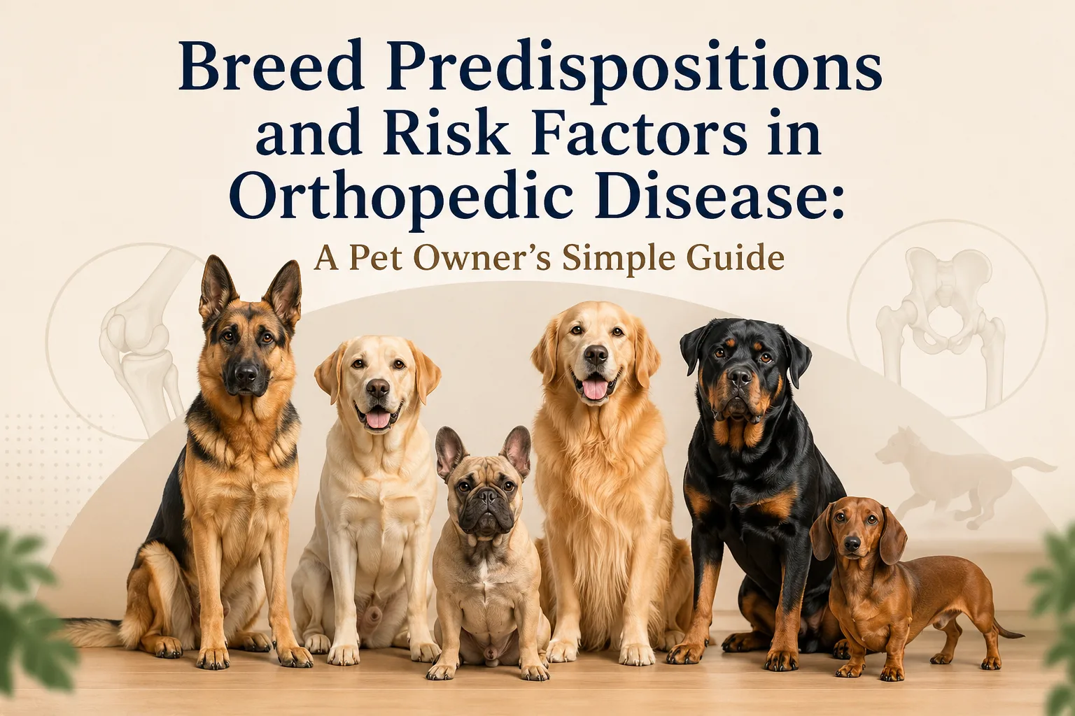 Breed Predispositions and Risk Factors in Orthopedic Disease: A Pet Owner’s Simple Guide