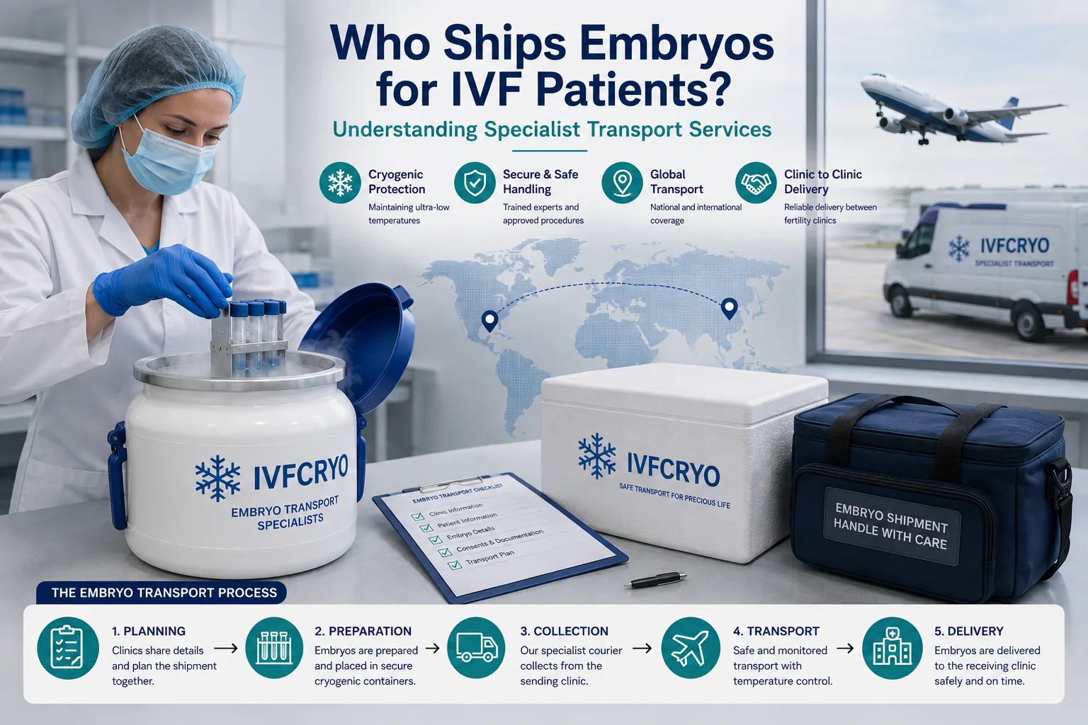 Who Ships Embryos fWho Ships Embryos for IVF Patients? Understanding Specialist Transport Servicesor IVF Patients? Understanding Specialist Transport Services