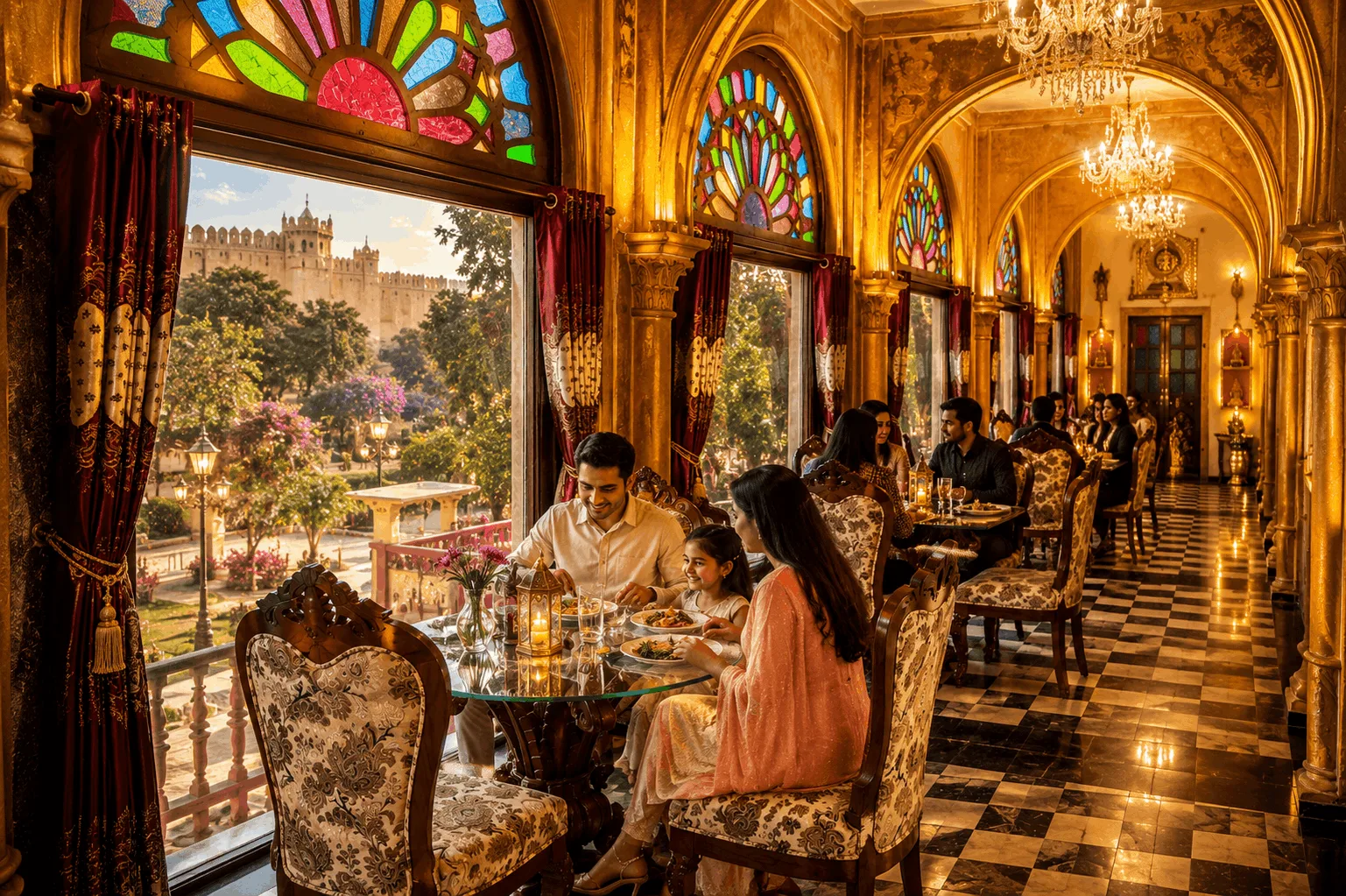 How Can Families Choose the Right Restaurant for an Anniversary Celebration in Bharatpur?