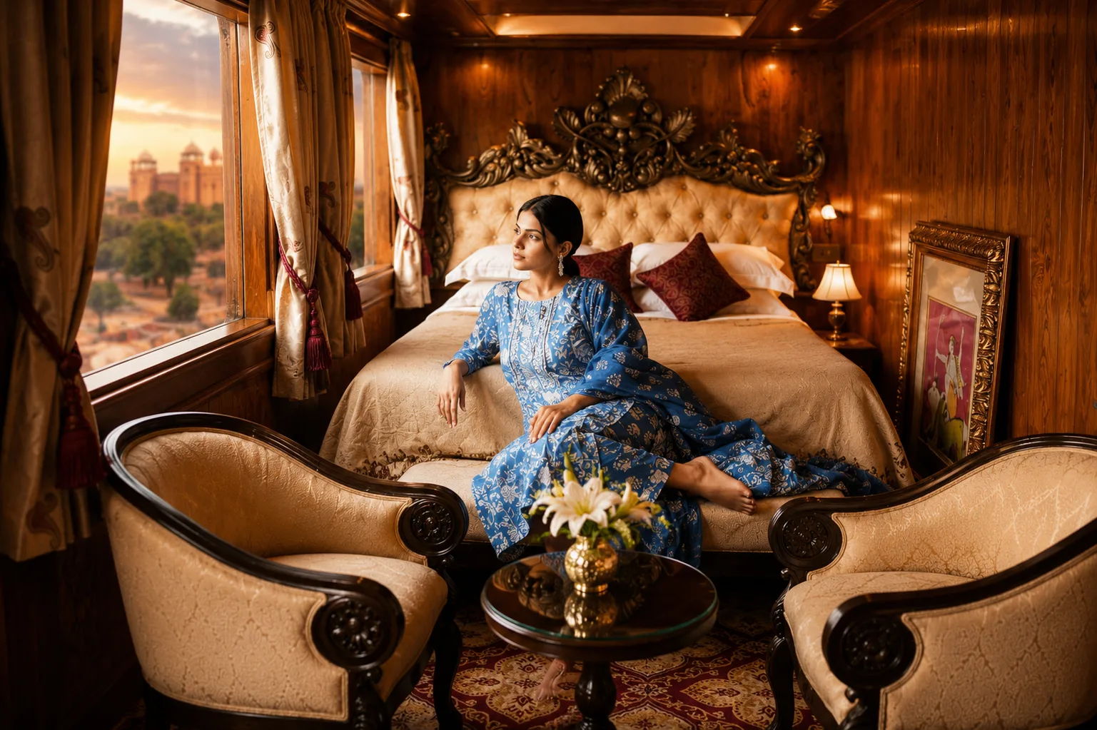What Makes Palace on Wheels a Complete Luxury Train Experience in India?
