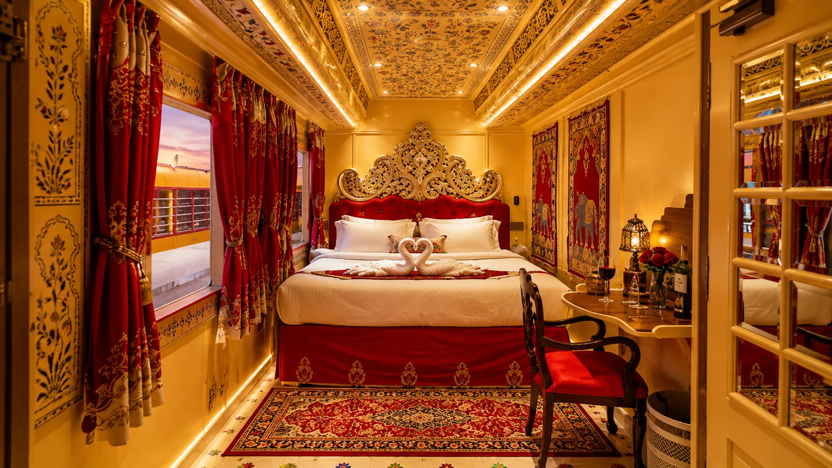 What Is It Like to Stay in a Cabin on Palace on Wheels?