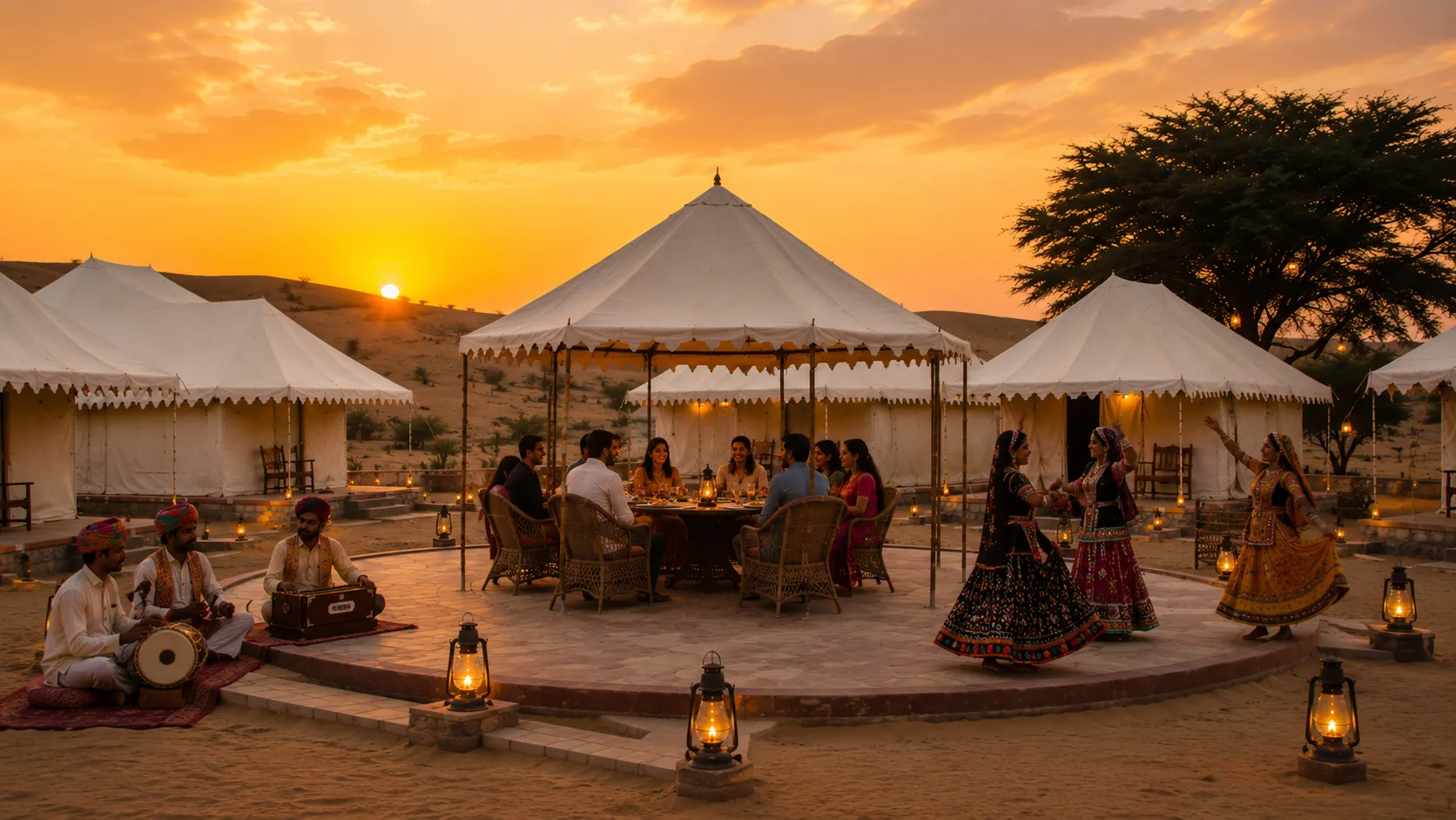 How Does Lohagarh Desert Resort Balance Adventure With Relaxation?