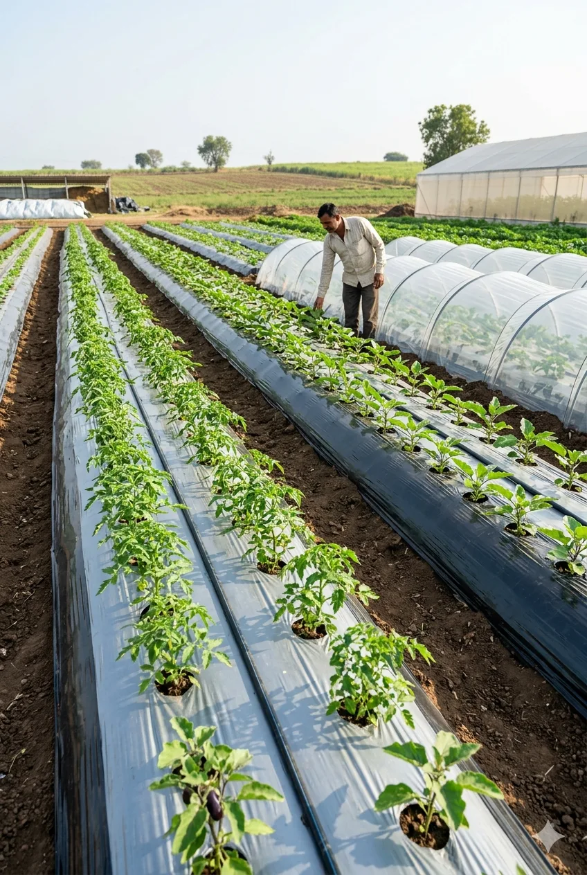 Saving Water in African Agriculture: Mulch Film as a Smart Irrigation Partner