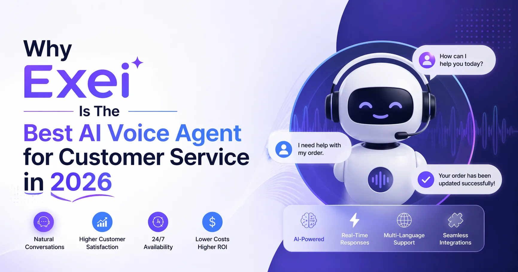 Why Exei Is The Best AI Voice Agent for Customer Service in 2026 ?
