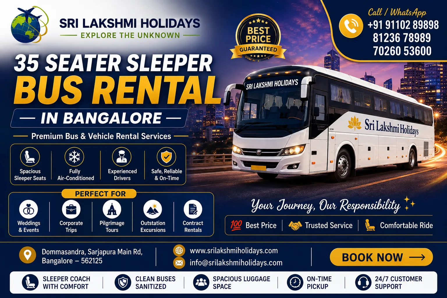 How to Choose the Right Bus for Group Travel in Bangalore