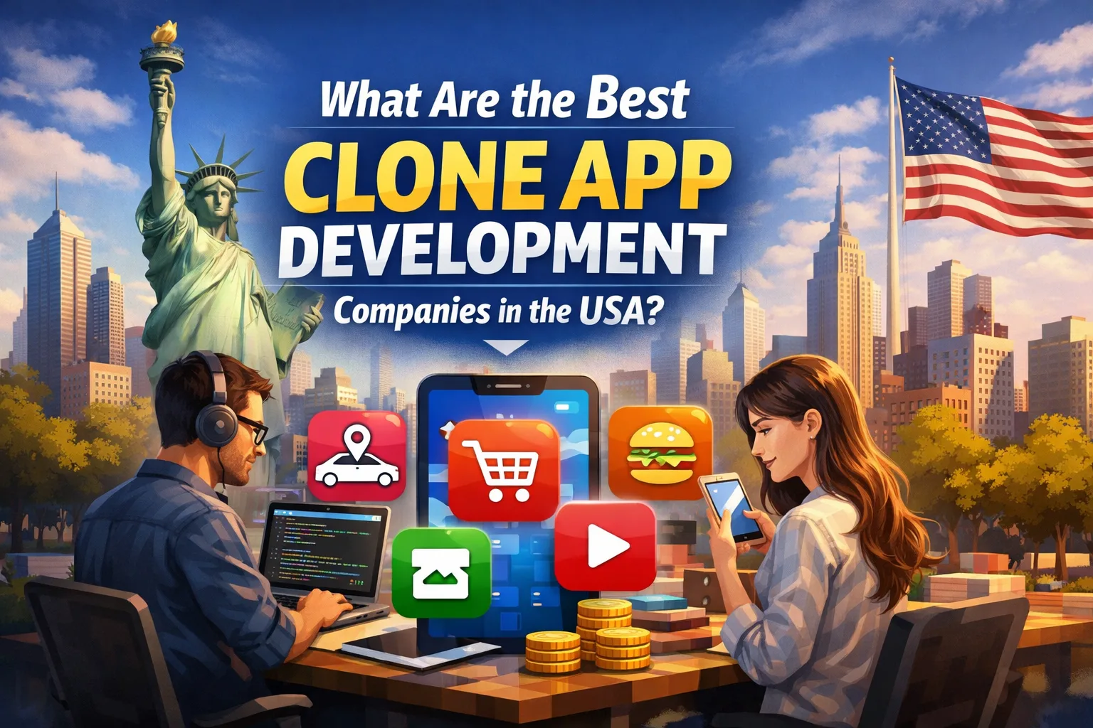 What Are the Best Clone App Development Companies in the USA?