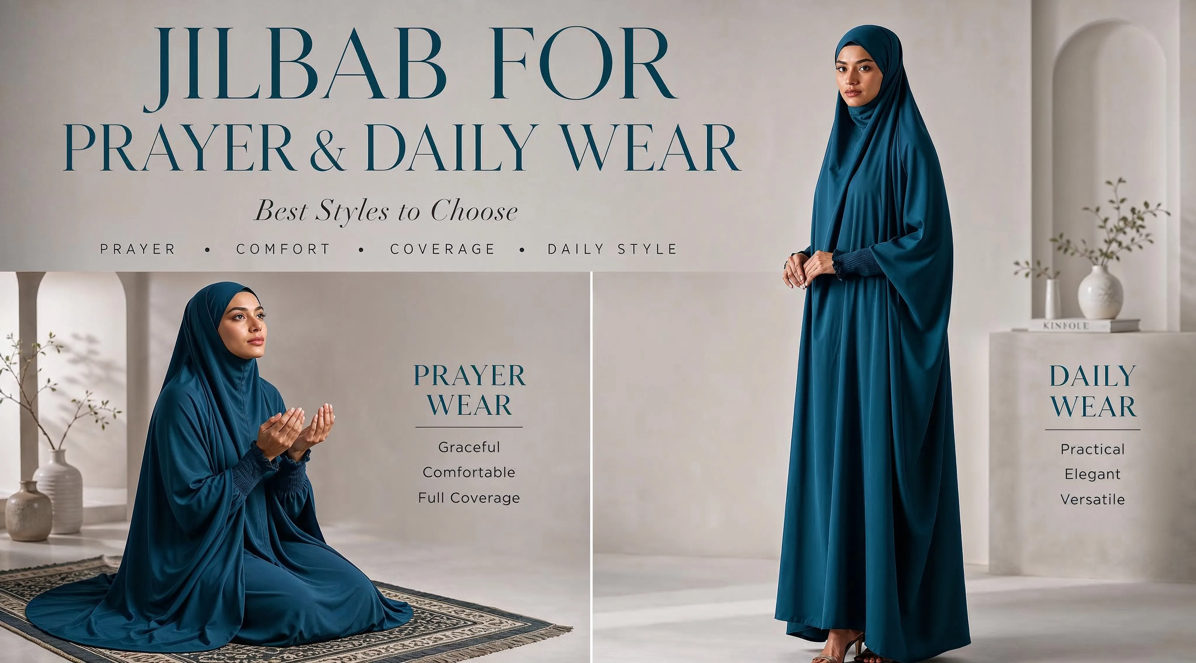 Jilbab for Prayer and Daily Wear: Best Styles to Choose