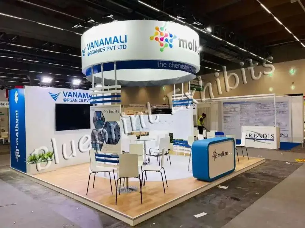 POWTECH TECHNOPHARM 2026 | Custom Exhibit Stand Builder