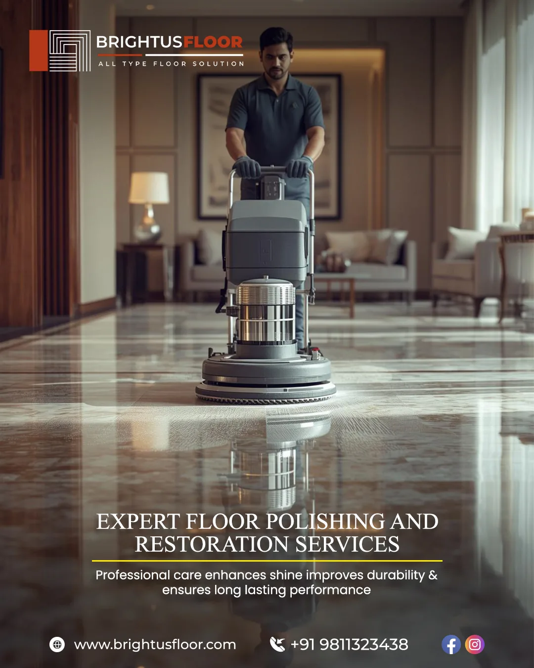 The Science of Strong Floors: Smart Polishing & Protection Solutions for Bangalore Spaces