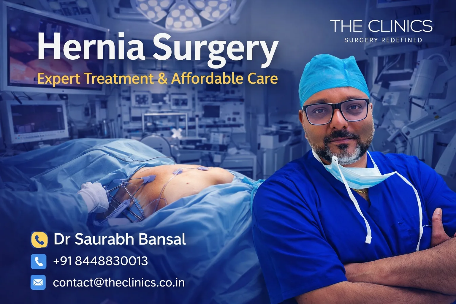 Hernia Surgery Cost, Best Hernia Doctor Near Me & Advanced Laser Treatment Guide