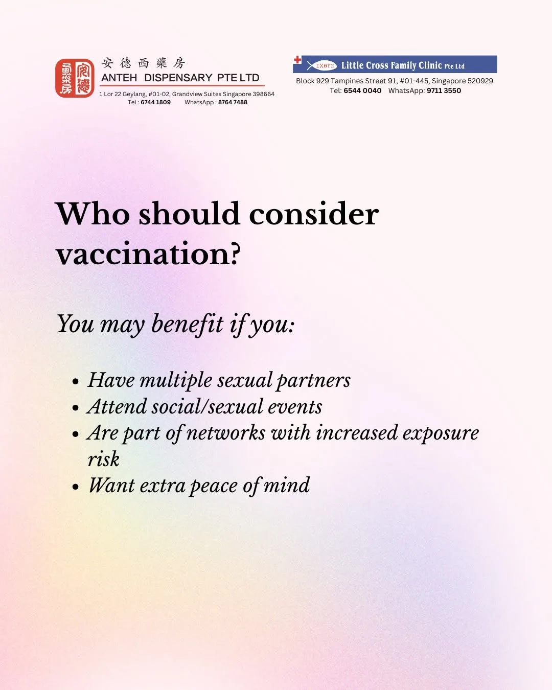 Understanding Sexual Health and Fertility Care in Singapore: A Complete Guide to PEP, STD Testing, and Men’s Health Clinics