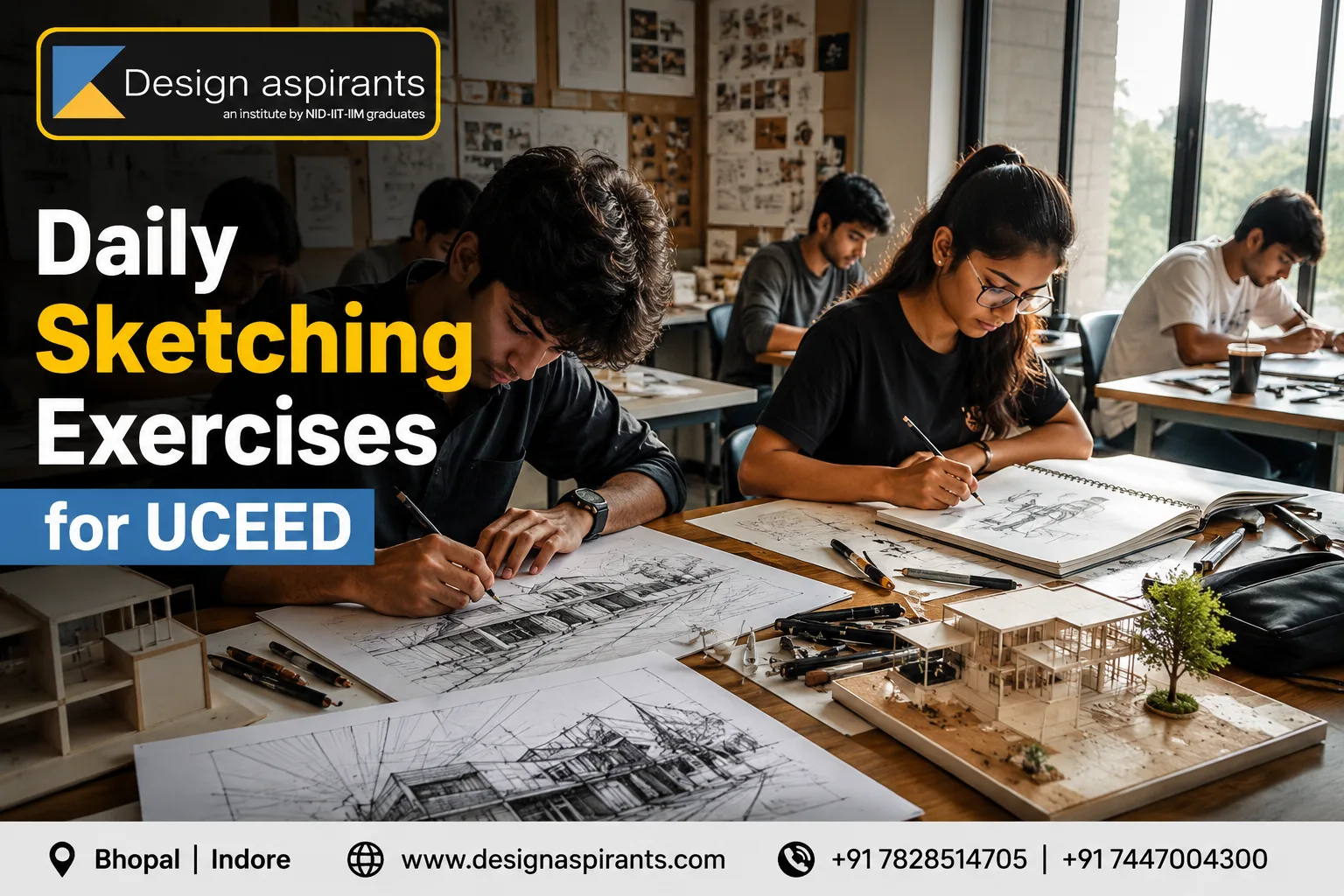 Daily Sketching Exercises for UCEED