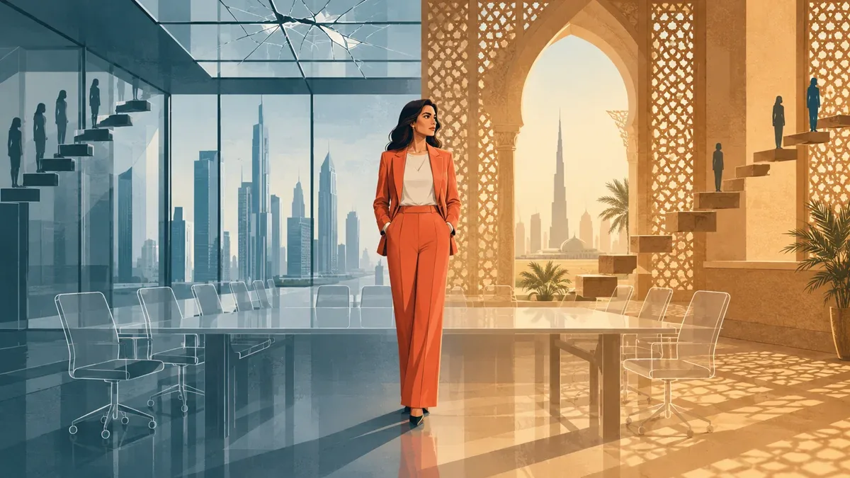 Why "Fit In to Get Ahead" Advice Fails Women Executives in the Gulf
