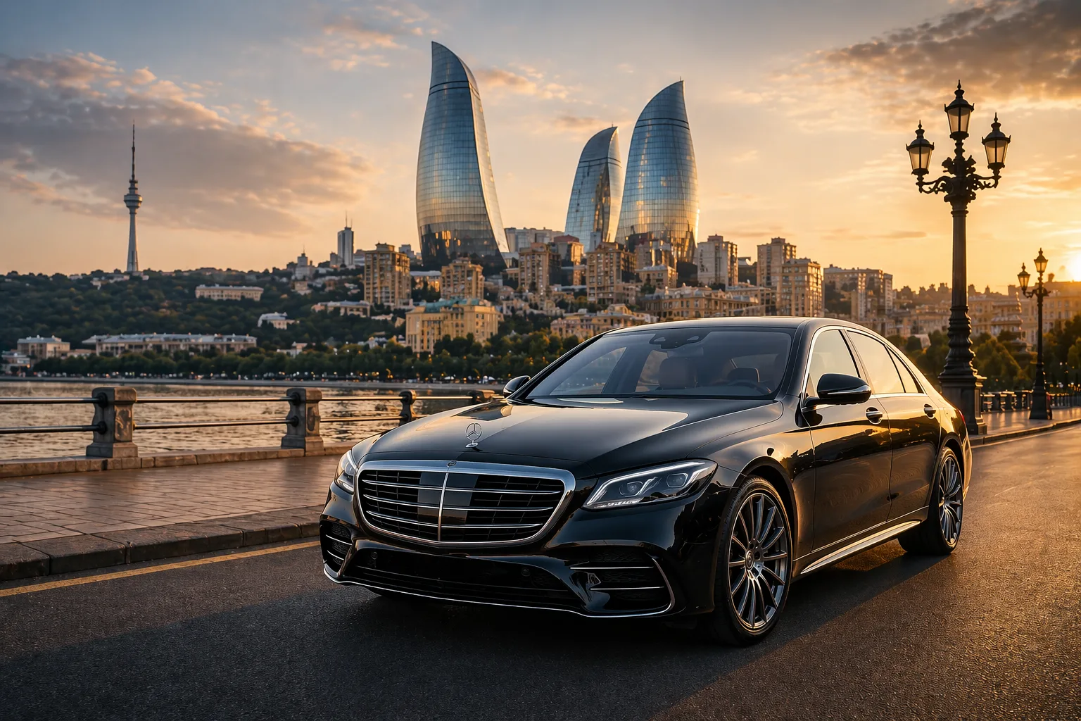 Explore Baku with a Professional Driver and Private Car