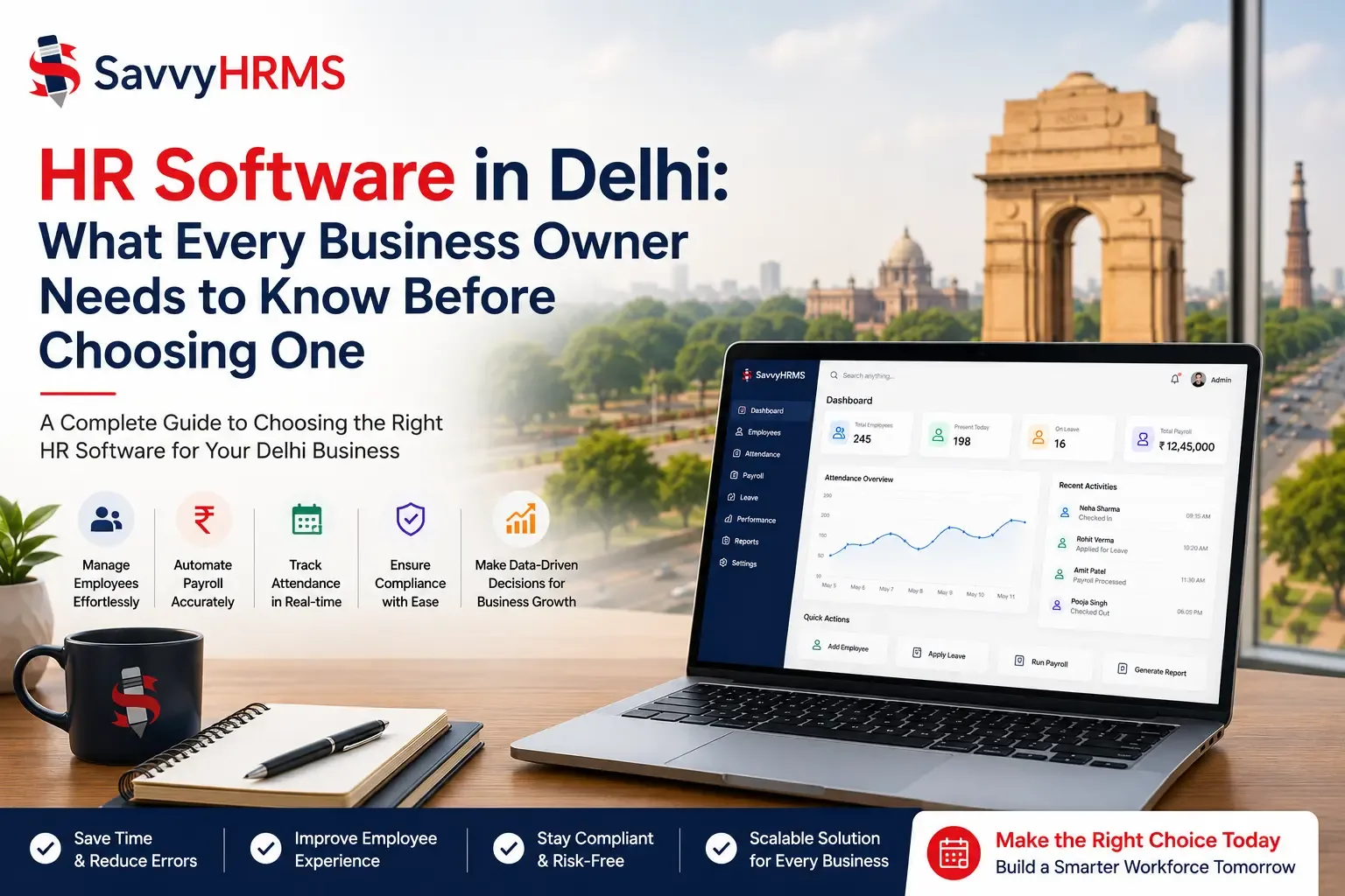 HR Software in Delhi: What Every Business Owner Needs to Know Before Choosing One